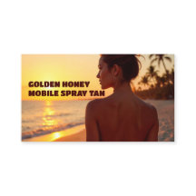 Spray mobile QR personnalisé bronzage