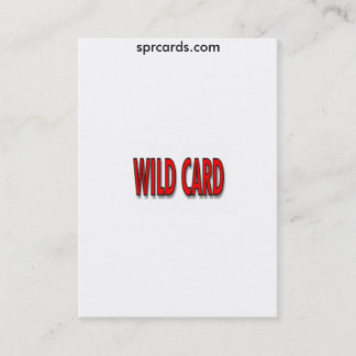 Carte De Visite sprcards-fillercard