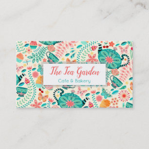 Carte de visite Spring Tea Garden