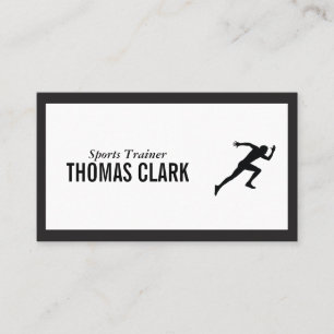 Carte De Visite Sprinter   Entraîneur de conditionnement physique