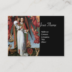 CARTE DE VISITE ST. MICHAEL DANS LE DERNIER JUGEMENT