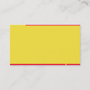 carte de visite standard