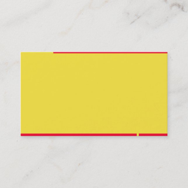 carte de visite standard (Devant)