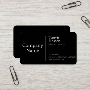 carte de visite, standard, 3,5 pouces x 2,0 pouces
