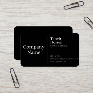 carte de visite, standard, 3,5 pouces x 2,0 pouces