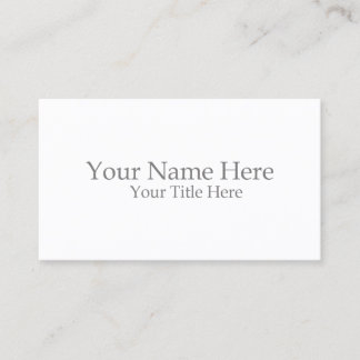 Carte de visite standard, 3,5" x 2,0"