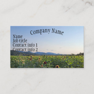 Carte de visite standard de 3,5 po x 2,0 po