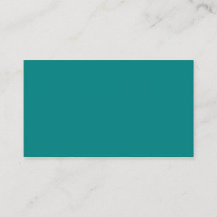 Carte de visite standard turquoise