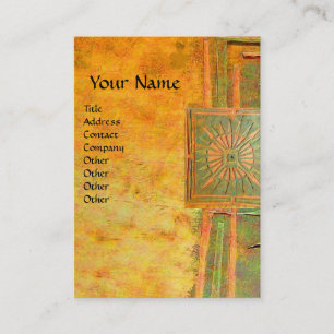 CARTE DE VISITE STAR 2 DU MATIN, MONOGRAM