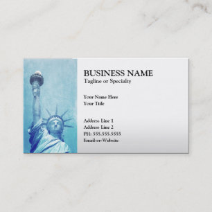 Carte De Visite statue de la liberté