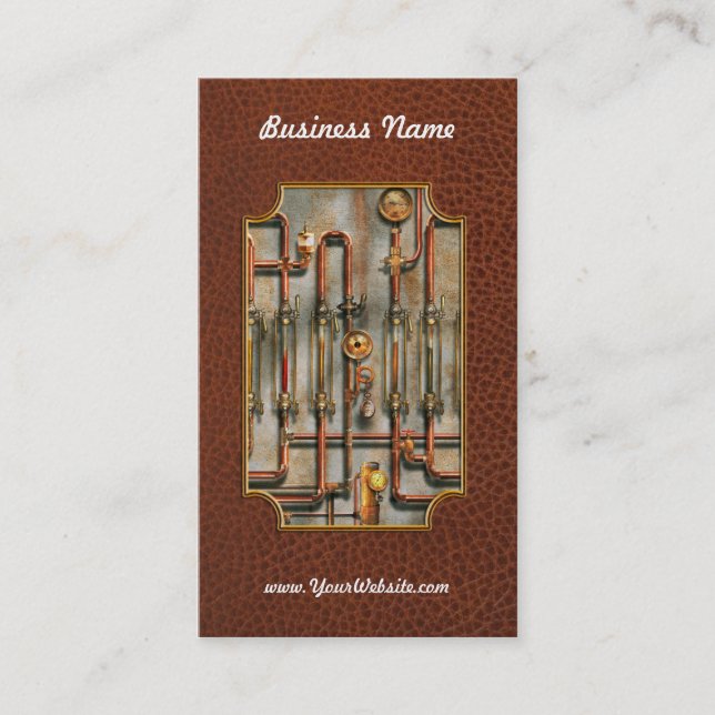 Carte De Visite Steampunk (Devant)