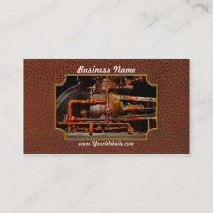 Carte De Visite Steampunk - Les rêves des tuyaux