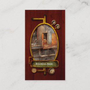 Carte De Visite Steampunk - Plomberie - Dilemme des plombiers