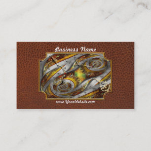 Carte De Visite Steampunk - Spirale - continuum du temps spatial