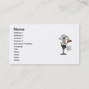 Carte De Visite Stella Avec Humour D'Attitude