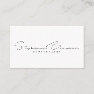 Carte De Visite Stephanie Bernice