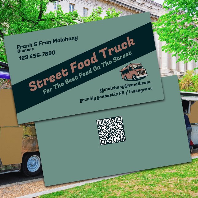 Carte De Visite Street Food Truck (Créateur téléchargé)