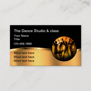 Carte De Visite Studio De Danse Classique Et Leçons