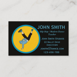 Carte De Visite Studio de danse Hip hop