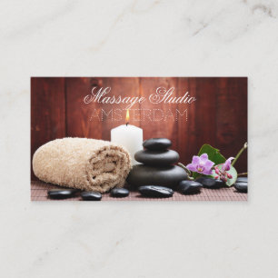 Carte De Visite Studio De Massage