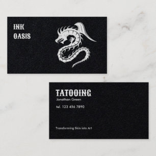 Carte De Visite Studio De Tattoo