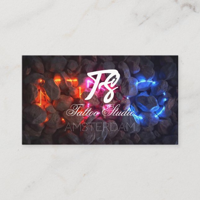 Carte De Visite Studio De Tattoo (Devant)