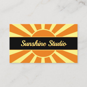 Carte De Visite Studio Sunshine