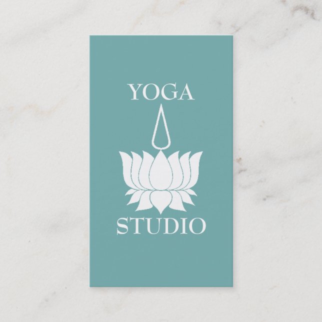 Carte De Visite Studio Yoga (Devant)