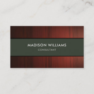 Carte De Visite Style bois personnalisé Fantastique professionnel