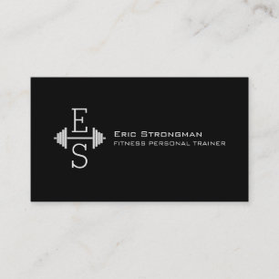 Carte De Visite Style moderne de logo d'initiales