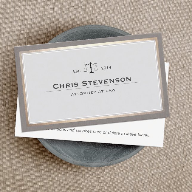 Carte De Visite Style Vintage traditionnel (Créateur téléchargé)