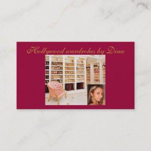 Carte De Visite Styliste de garde-robe