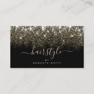 Carte De Visite Styliste des cheveux Styliste des étoiles de Parti