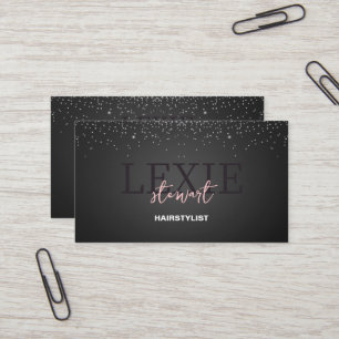 Carte De Visite Styliste minimaliste et élégant Rendez-vous