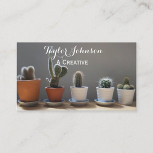 carte de visite succulent