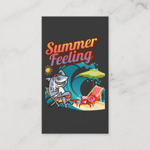 Carte De Visite Summer Feeling