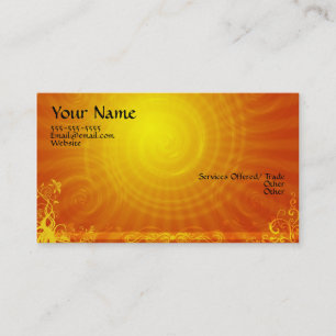 Carte de visite Sun