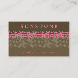 CARTE DE VISITE : : sunstone modelé 2