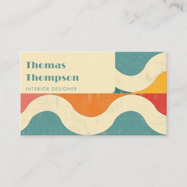 Carte De Visite Super rétro (Devant)