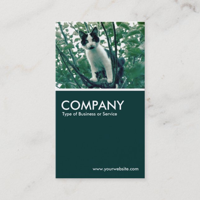 Carte De Visite Superfluence de la méchanceté - Vert foncé (Devant)