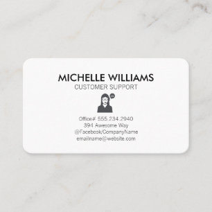 Carte De Visite Support client