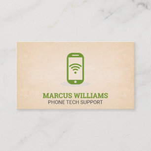 Carte De Visite Support client   Smart Phone Wifi