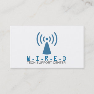 Carte De Visite Support technique Équipe de Geek de réparation inf