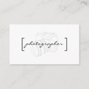 Carte De Visite Supports / Photographe
