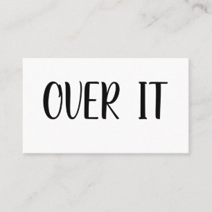 CARTE DE VISITE SUR TOUT