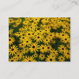 Carte De Visite Susans aux yeux noirs (Rudbeckia Hirta)