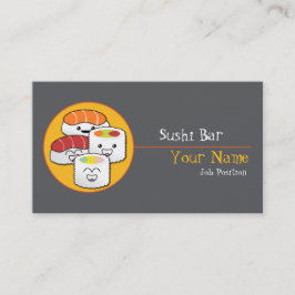 Carte de visite Sushi Bar