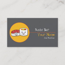 Carte de visite Sushi Bar