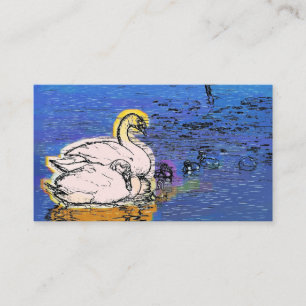 CARTE DE VISITE SWANS