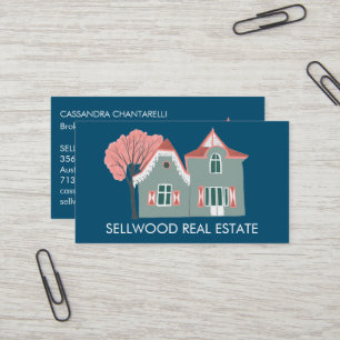 Carte De Visite Sweet Home Courtier immobilier Agent hypothécaire